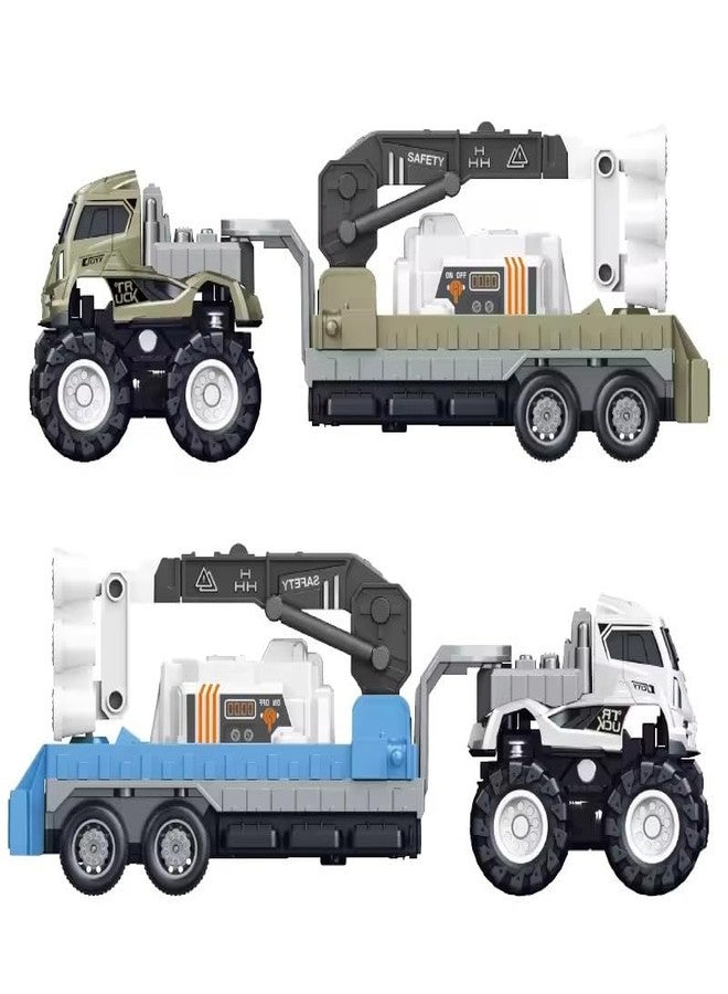 SHIPEASE لعبة مركبة هندسية تعمل بالاحتكاك من SHIPEASE بمقياس 1:43، سلم صعود إلى المطار، لعبة للأطفال الأولاد، مصنوعة من المعدن المصبوب، طائرة، سلم، مقطورة، شاحنة، هدية (متعددة الألوان، عبوة من قطعة واحدة) - Image 5